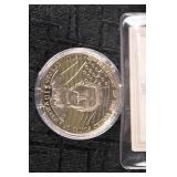 George W. Bush $10 Commemorative Coin (Liberia Issue) - The Presidents of the USA, The American Mint