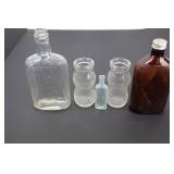 Glass Bottles Lot - Dr King