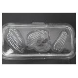 Glass Storage Containers - Embossed Lids