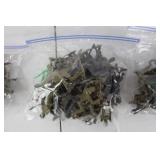 Tank Model Kits - Unpainted Plastic, 4 Tanks + Extra Parts