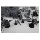 Fantasy Demon/Beast Miniatures Set - Unbranded, Unpainted Plastic Sprues
