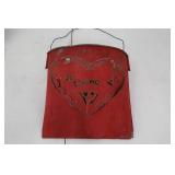 Red Metal Lantern - Je t