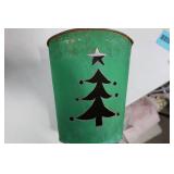 Christmas Cup Luminaries - Tree & Santa Cutouts