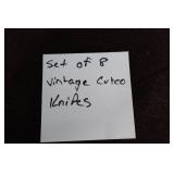 Cutco Knives - Set of 8 Vintage in Wooden Box