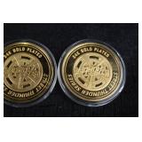 Corvette Coins - Street Thunder Series - 4K Gold Plated