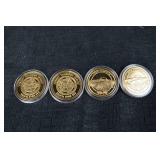 Corvette Coins - Street Thunder Series - 4K Gold Plated