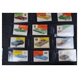 Trading Card Set - World on Wheels 1953 Car Brands