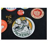 Pins & Buttons - Vintage 1970s-1990s political, sports & pop-culture lot