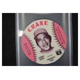 Hall Of Famer Potato Chips Disc - Crane Johnny Bench (1976) Mint 9