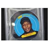 Hall Of Fame Kirby Puckett Twins Discs - 1988 Master Bread & 1988 Collectors Ed. PSA Graded