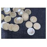 Space Aliens Coins - Alien Head Logo