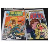 Nova - Marvel: The Man Called Nova & Unknown Soldier: Gift of the Ghouls & Archie
