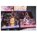 1990 NBA Hoops 8x10 Photo Cards - Basketball Stars Set