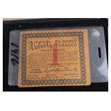 Vintage Cigar Coupons & Labels - Hamilton Corp. & United Cigar Stores