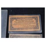 Vintage Cigar Coupons & Labels - Hamilton Corp. & United Cigar Stores