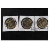 Coin - 2002 St. Paul Winter Carnival Medallions (3 coins)
