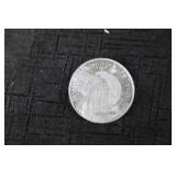 Coin - Native American Headdress Portrait (Silver-Toned)