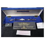 Quartz Analog Diamond Watch - Jules Jurgensen Style 6281