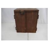 Clock - KUHLMAN Est. 1987 & Wooden Cabinet