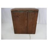 Clock - KUHLMAN Est. 1987 & Wooden Cabinet