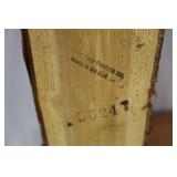 Rustic Log Shelf - 2-Tier, Handcrafted