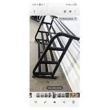 Huge and Heavy-Duty 4 Tier Commercial Dumbbell Rack (Used) : Dimensions  of 77"L x 24"W x 48"H