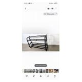 Huge and Heavy-Duty 4 Tier Commercial Dumbbell Rack (Used) : Dimensions  of 77"L x 24"W x 48"H