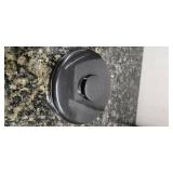 Lot of 7 – 3-Quart Plastic Round Ice Buckets (Black color with lids) from a Shutdown Hotel