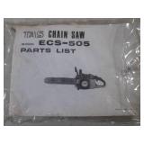 (CSB) Tanaka ECS-505 Gas-Powered Ch...