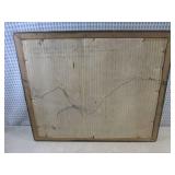 (EC1) Vintage Framed 1928 St John