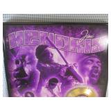(FS) Framed Jimi Hendrix 24K Gold P...