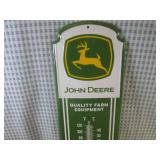 (EC1) Metal John Deere Thermometer ...