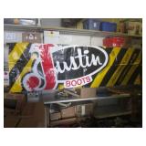(EW2) Justin Boots Banner 3 ft x 10...