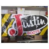 (EW2) Justin Boots Banner 3 ft x 10...