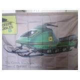(FS) 3 ft x 5 ft John Deere Snowmob...