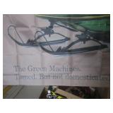 (FS) 3 ft x 5 ft John Deere Snowmob...