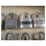 (BS) Assorted Vintage Locks and Uni...