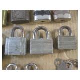 (BS) Assorted Vintage Locks and Uni...