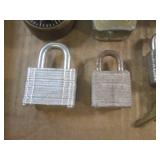 (BS) Assorted Vintage Locks and Uni...