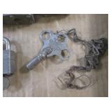 (BS) Assorted Vintage Locks and Uni...