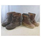 (A-3) 2 Pair of Winter Boots - Sore...