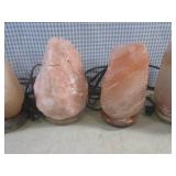 (A-3) 5 Himalayan Salt Lamps - 1 Wo...