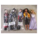 (CS) 3 Star Wars Dolls and 2 Others...