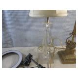 (CSB) 2 Vintage Lamps and Ring Lig...