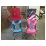 (G-1) 2 Adult and 2 Kid Size Portab...