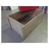(G-1) Large Vintage Wood Crate/Box ...