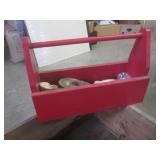 (G-1) Large Vintage Wood Crate/Box ...