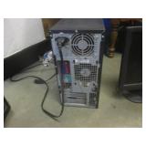 (G-1) Dell Computer Tower and 2 Mon...