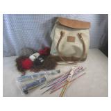 (H-2) Assorted Knitting Needles and...