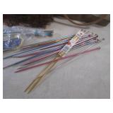 (H-2) Assorted Knitting Needles and...